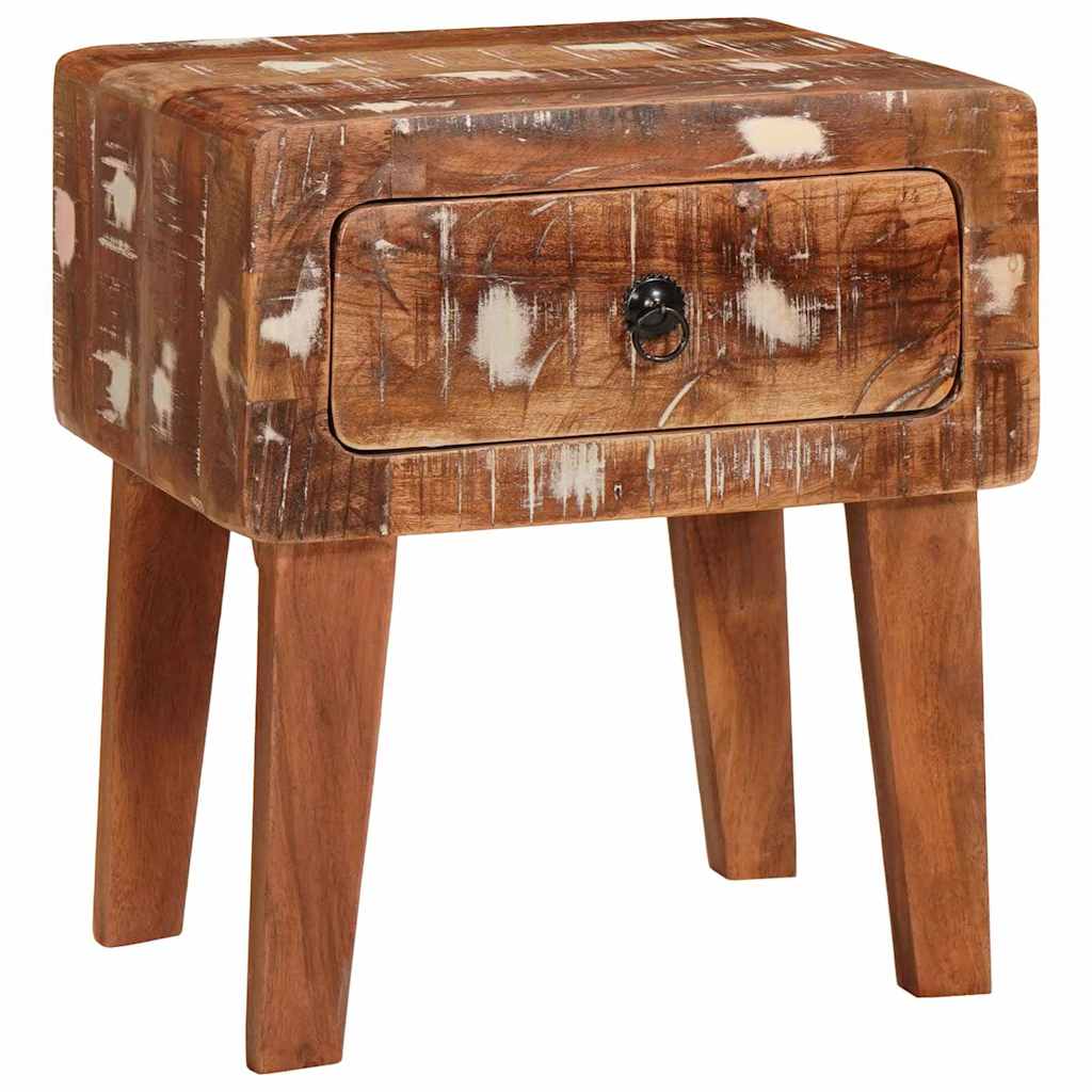 End Tables Multicolour 40 x 32 x 46 cm Solid reclaimed wood